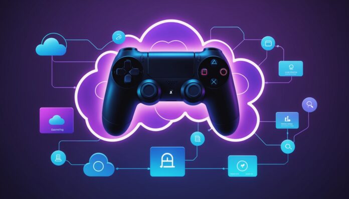 Illustration du parrainage gaming et cloud gaming