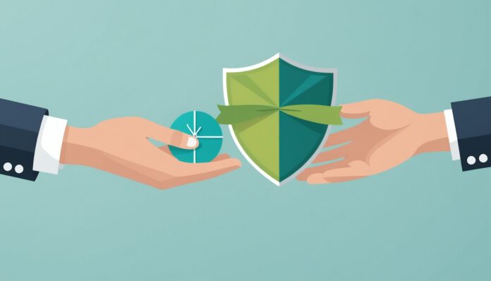 Illustration du parrainage assurance et mutuelle en ligne